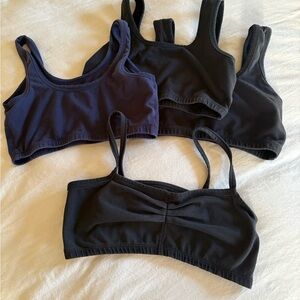 ARQ Black and Navy bra (Set of 4)